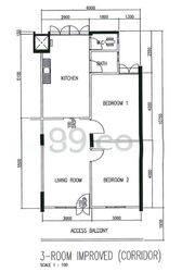 Blk 130 Bukit Merah View (Bukit Merah), HDB 3 Rooms #500662331